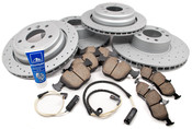 BMW Brake Pad and Rotor Performance Upgrade Kit (E39 540i) - E39540BK2