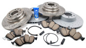 BMW Brake Kit (740i 740iL E38) - Akebono/Zimmermann E38BK2