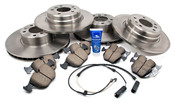 BMW Brake Kit (740i 740iL E38) - Akebono/Brembo E38BK4