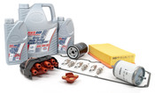 BMW Tune Up and Filters Kit with Oil (E34 525i) - E34TUNEKIT1-Oil