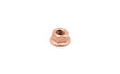 Copper 8MM Lock Nut (Flanged)