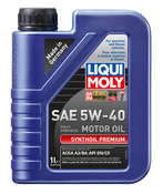 5W-40 Motor Oil Full Synthetic (1 Liter) - Liqui Moly LM2040