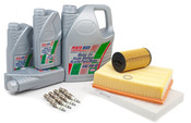 Audi Service Kit with Spark Plugs and Oil (Allroad 4.2L) - ALLROAD4.8TUNEKIT2-Oil