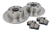 Audi Brake Kit Rear (100 A6) - Brembo/Akebono A6RearBrakeKit