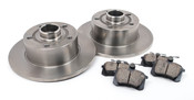 Audi Brake Kit Rear (A4) - Brembo/Akebono A4RearBrakeKit