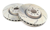 Volvo Disc Brake Performance Rotors Front Set of 2 (S60-R V70-R) - FCP Sport RR39035SD
