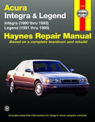 Acura Haynes Repair Manual (Integra Legend) - Haynes HAY-12021