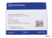 Volkswagen VW Bentley Repair Manual On CD-ROM (Touareg) - Bentley V7L5