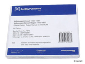 Volkswagen VW Bentley Repair Manual On CD-ROM (Passat) - Bentley VB45