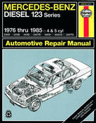 Mercedes Benz Haynes Repair Manual (W123 Chassis) - Haynes HAY-63012