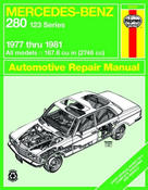 Mercedes Benz Haynes Repair Manual (280 W123 Series) - Haynes HAY-63025