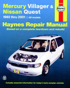 Nissan Haynes Repair Manual (Quest) - Haynes HAY-64200