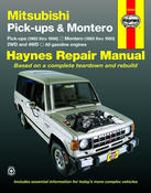 Mitsubishi Haynes Repair Manual (Pick-ups & Montero) - Haynes HAY-68040