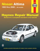 Nissan Haynes Repair Manual (Altima) - Haynes HAY-72015
