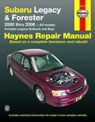 Subaru Haynes Repair Manual (Legacy) - Haynes HAY-89101