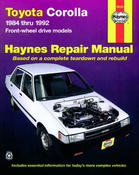 Toyota Haynes Repair Manual (Corolla) - Haynes HAY-92035