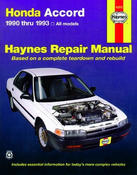 Honda Haynes Repair Manual (Accord) - Haynes HAY-42012