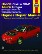 Honda Acura Haynes Repair Manual (Civic CR-V Integra) - Haynes HAY-42025