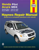 Honda Acura Haynes Repair Manual (Pilot MDX) - Haynes HAY-42037