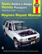Honda Isuzu Haynes Repair Manual (Rodeo Amigo Passport) - Haynes HAY-47017