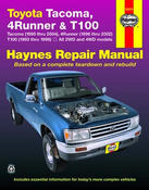 Toyota Haynes Repair Manual (Tacoma 4Runner T100) - Haynes HAY-92076