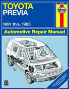 Toyota Haynes Repair Manual (Previa) - Haynes HAY-92080
