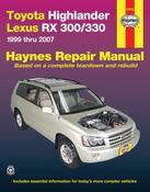 Toyota Haynes Repair Manual (Highlander Lexus RX 300/330) - Haynes HAY-92095