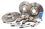 Volvo 12" Brake Kit w/Lines (S60 S80 XC70 V70) - S80BRAKEKITLINES2
