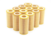 Volvo Engine Oil Filter Case of 12 (C70 S40 V50 C30) - Bosch 72256WSX12