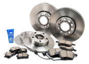 Audi Brake Kit (A4 Quattro) - Brembo/Akebono A4BRAKEKIT1