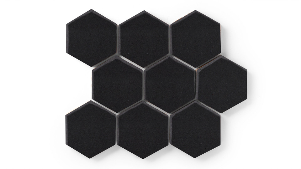 dark basalt hexagon tile variation
