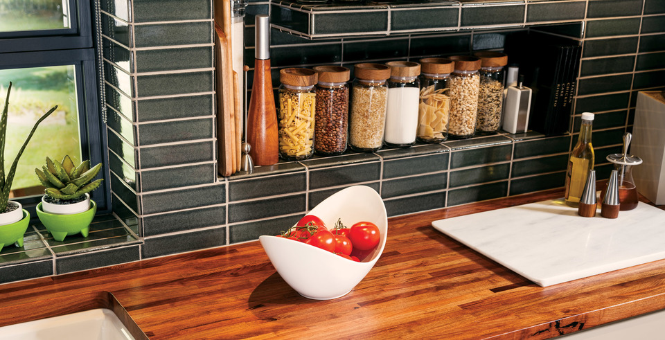 Tempest kitchen backsplash tile