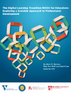 Digital Learning Transition MOOC for Education cover page