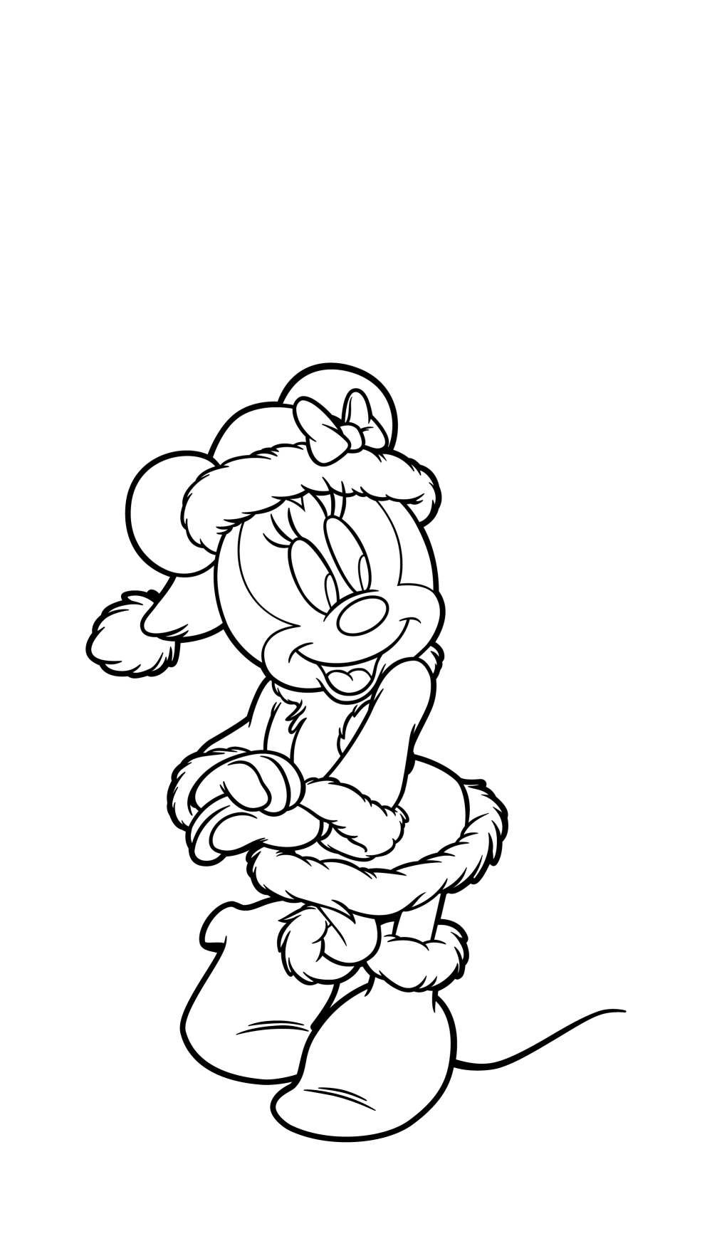 Minnie Mouse (Glitter)