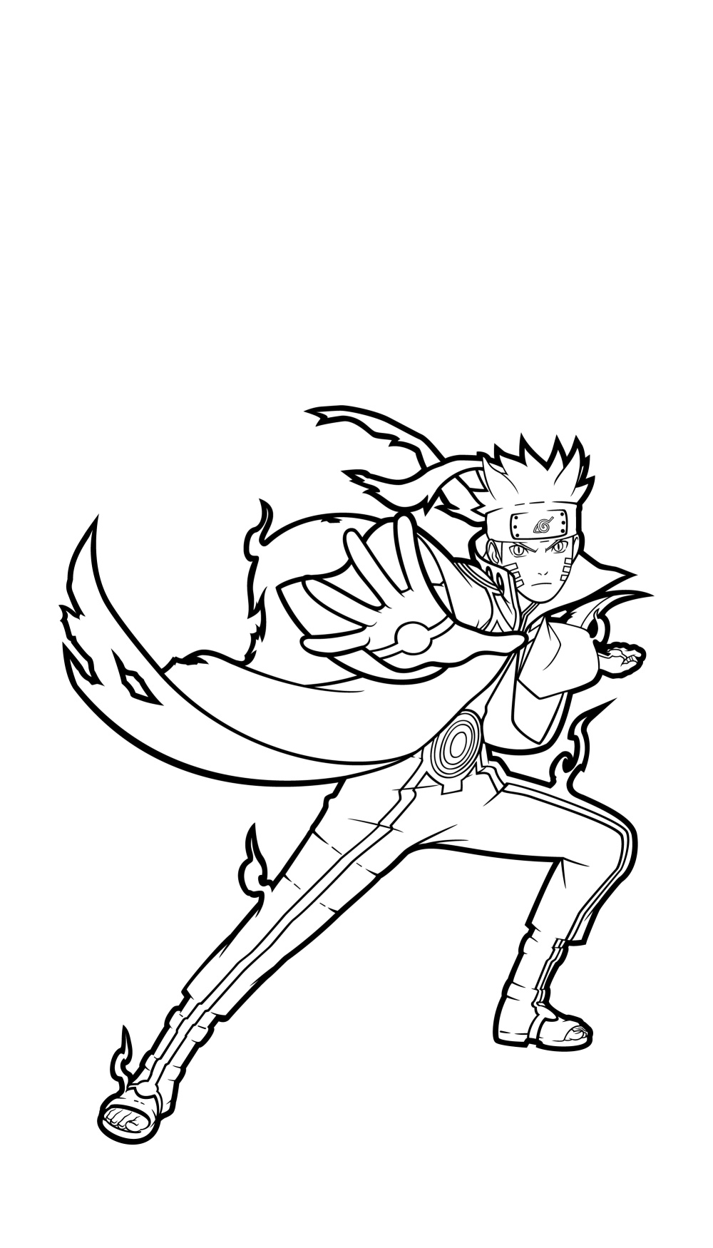 Naruto Kurama Link Mode