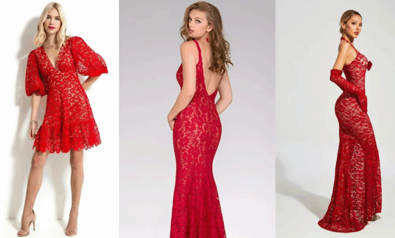 The Allure of the Red Lace Dress: Bold, Elegant, and Timeless The Allure of the Red Lace Dress: Bold, Elegant, and Timeless