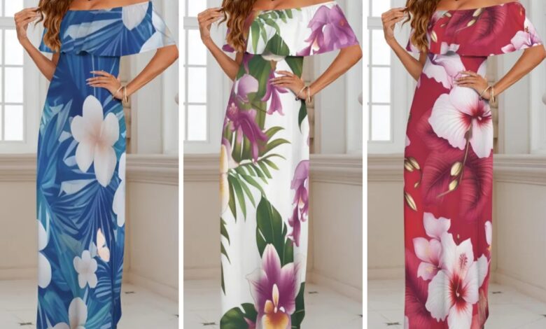Make a Statement in Stylish Hawaiian Dresses for Women Make a Statement in Stylish Hawaiian Dresses for Women