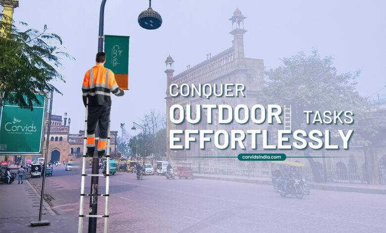 Telescoping Extendable Ladder from Corvids India: Flexible, Durable, and Space-Saving Telescoping Extendable Ladder from Corvids India: Flexible, Durable, and Space-Saving