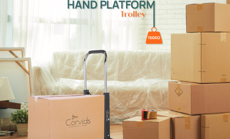 Heavy Duty Platform Trolley from Corvids India – Built for Strength, Stability & Efficiency Heavy Duty Platform Trolley from Corvids India – Built for Strength, Stability & Efficiency