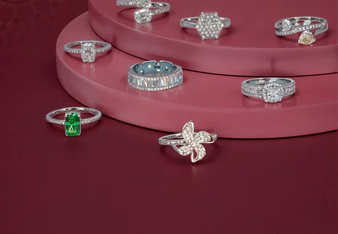 Silver Diamond Rings – Timeless 925 Sterling Silver Rings for Women | Diamo Silver Diamond Rings – Timeless 925 Sterling Silver Rings for Women | Diamo