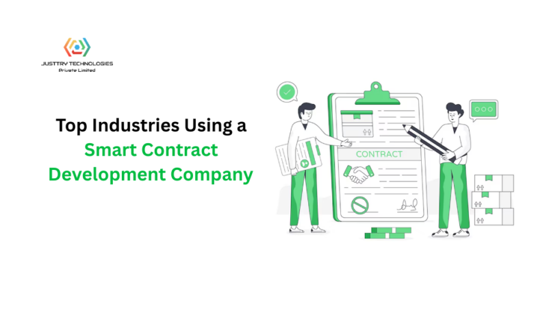 Top Industries Using a Smart Contract Development Company Today Top Industries Using a Smart Contract Development Company Today
