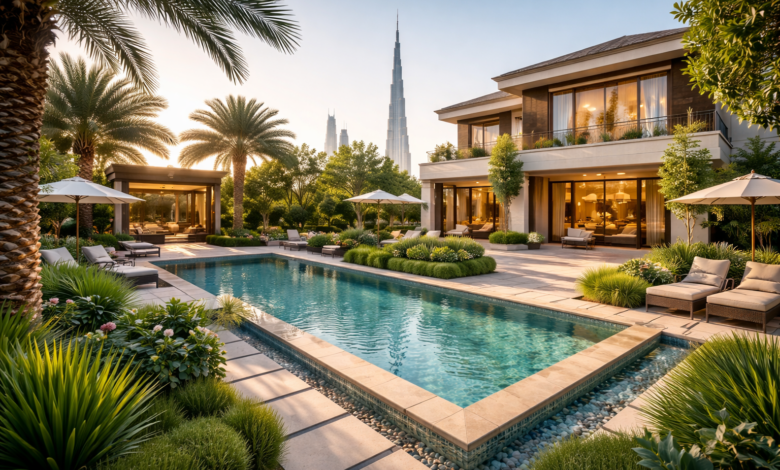 Luxury Garden Design in Dubai