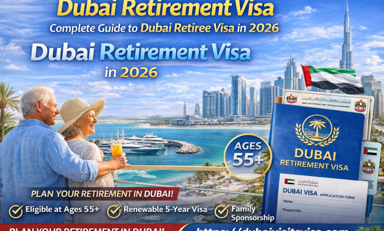 Dubai Retirement Visa: Complete Guide to Dubai Retiree Visa in 2026 Dubai Retirement Visa: Complete Guide to Dubai Retiree Visa in 2026