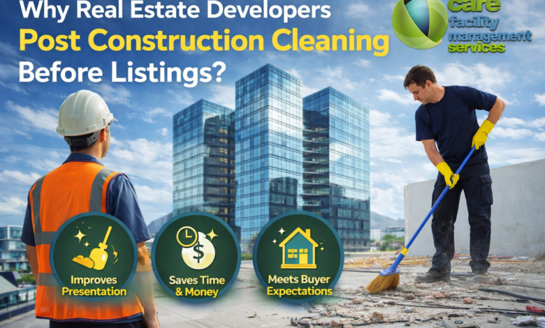 Why Real Estate Developers Prioritize Post Construction Cleaning Before Listings? Why Real Estate Developers Prioritize Post Construction Cleaning Before Listings?
