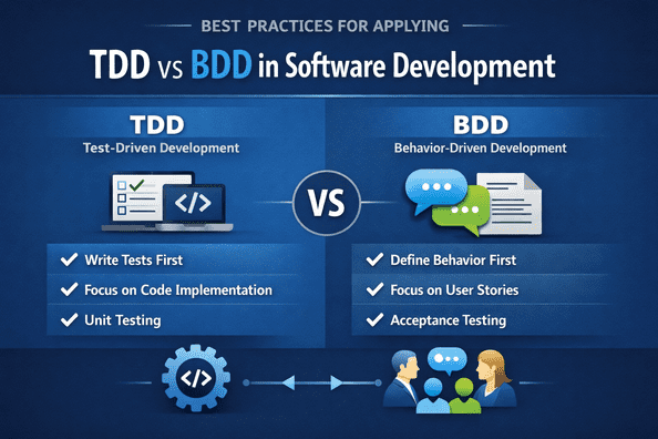 Best Practices for Applying TDD vs BDD in Software Development Best Practices for Applying TDD vs BDD in Software Development