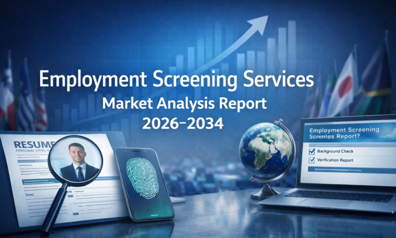 Employment Screening Services Market Size, Growth, and Trends Report 2026-2034 Employment Screening Services Market Size, Growth, and Trends Report 2026-2034