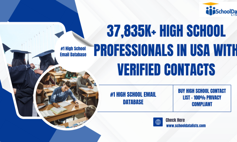 Grow Your Brand Visibility in the Education Sector with a High School Email List Grow Your Brand Visibility in the Education Sector with a High School Email List