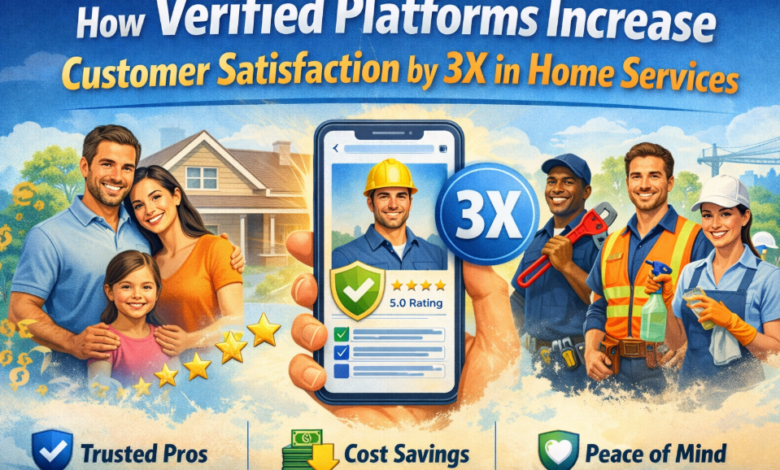 How Verified Platforms Increase Customer Satisfaction by 3X in Home Services How Verified Platforms Increase Customer Satisfaction by 3X in Home Services