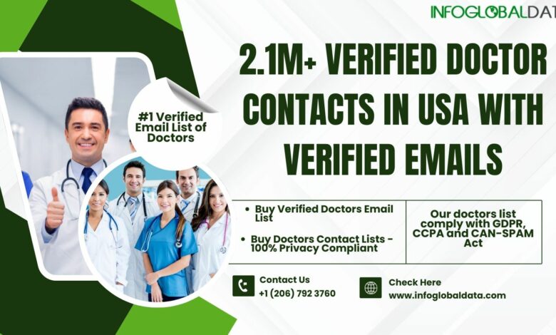 How to Find the Best Doctors Email List for Your Marketing Campaigns with InfoGlobalData How to Find the Best Doctors Email List for Your Marketing Campaigns with InfoGlobalData