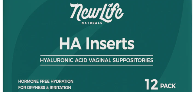 Hyaluronic Acid Vaginal Suppositories: Natural Vaginal Moisture and Comfort Support by New Life Naturals Hyaluronic Acid Vaginal Suppositories: Natural Vaginal Moisture and Comfort Support by New Life Naturals